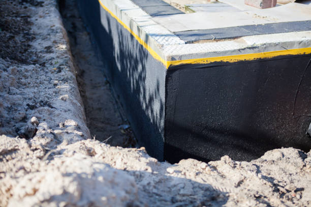 Professional Vapor Barrier Installation technician working in Columbus, WI